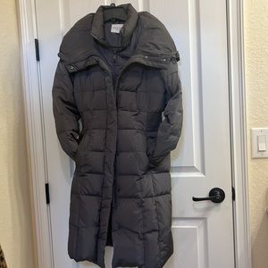 Cole Haan puffer coat size PM in charcoal grey